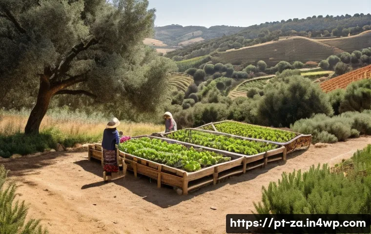 의도적 공동체 구축에 적합한 장소 선택하기 - **Prompt:** "A vibrant, harmonious intentional community thrives in a sun-drenched rural Portuguese ...